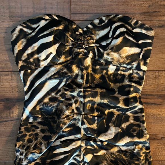 Leopard Print Dress - Picture 2 of 2